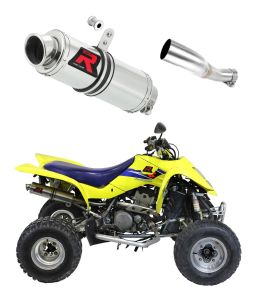 Dominator Exhaust Suzuki LTZ 400, aftermarket motorcycle exhaust, stainless steel exhaust LTZ 400, lightweight and sporty exhaust
