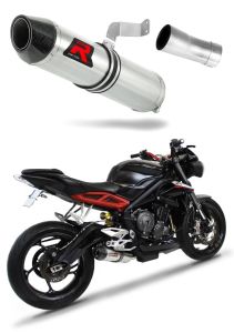 Dominator Exhaust Triumph Street Triple 765 S R RS 2017 - 2021