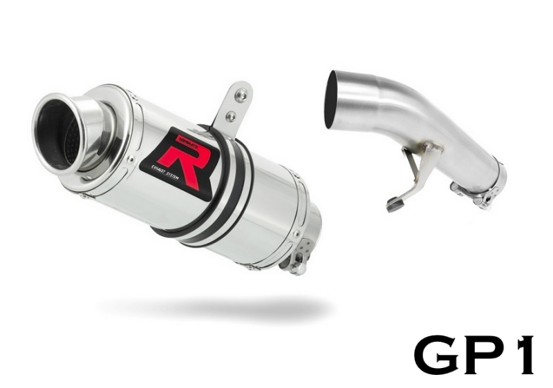 DOMINATOR SLIP ON EXHAUST ROUND EUROPEAN FITS SUZUKI GSF 1200 BANDIT 2001-2005 DOMINATOR SLIP ON EXHAUST ROUND EUROPEAN FITS SUZUKI GSF 1200 BANDIT 2001-2005
